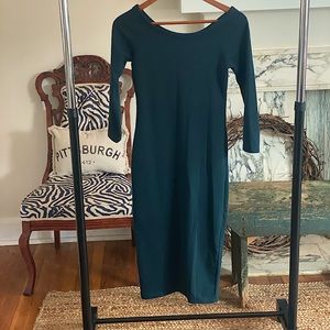 Zara knit long sleeve dress
